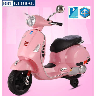 Xe máy điện trẻ em Vespa cỡ lớn nhất cho bé BBT Global BBT-6116