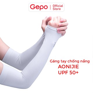 Găng tay chống nắng nam nữ xỏ ngón chống tia UV chất liệu co dãn 4 chiều thoáng mát thấm hút mồ hôi
