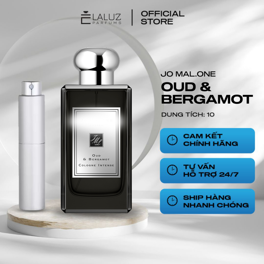 [LALUZ] Nước hoa Oud & Bergamot 10ml