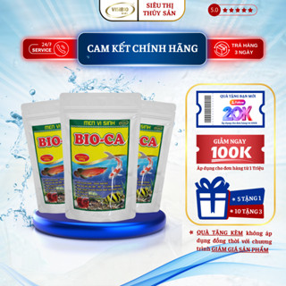 BIO CA - MEN VI SINH CHO CÁ CẢNH, LÀM SẠCH NƯỚC, ỔN ĐỊNH PH, TẨY SẠCH NHỚT HỒ CHO HỒ CÁ CẢNH