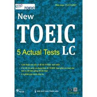 Sách - ets new toeic - 5 actual tests lc