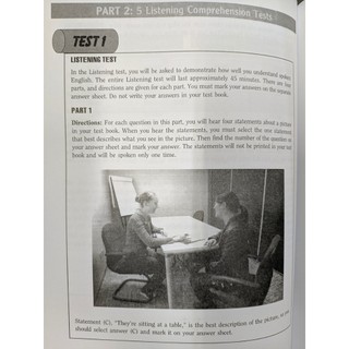 Sách - ETS New TOEIC - 5 Actual Tests LC (nghe qua app)