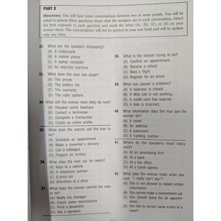 Sách - ETS New TOEIC - 5 Actual Tests LC (nghe qua app)