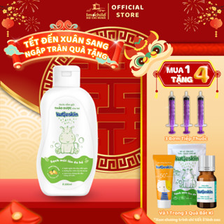 [✨MUA 1 TẶNG 4 QUÀ] Nước Tắm Gội Thảo Dược Cho Bé Kutieskin 200ml - STK01 IMC