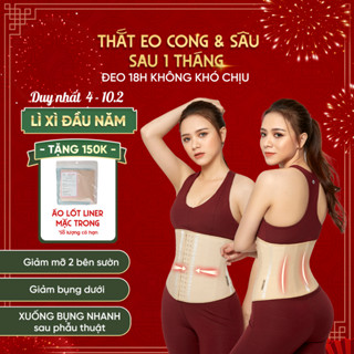Gen Nịt Bụng Định Hình 13 Xương Chuẩn Quốc Tế Latex VIETCORSET 102, Đại Nịt Bụng Sau Sinh Cho Mẹ Bỉm, Latex Corset Chuẩn