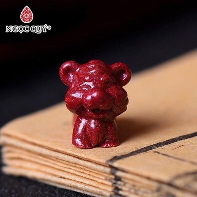 Charm chu sa 12 con giáp mệnh hỏa, thổ - Ngọc Quý