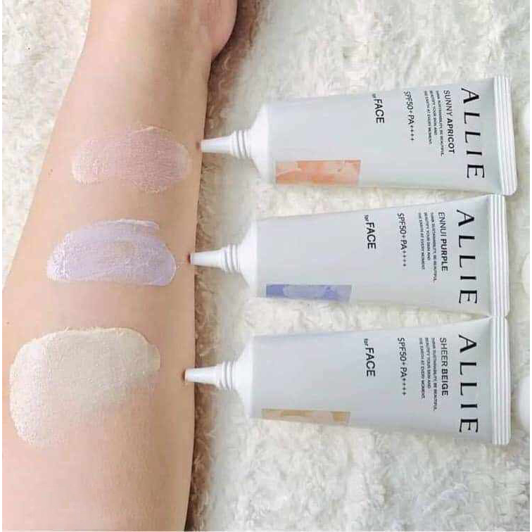 Kem Chống Nắng Allie Kanebo for Face 40g Kiềm Dầu Nâng Tone Nội Địa Nhật Bản