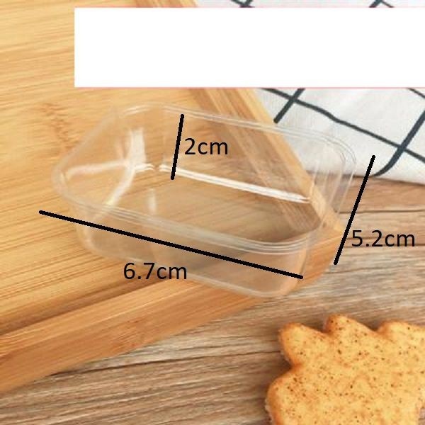 Khay bánh dứa trơn (lốc 100 cái)