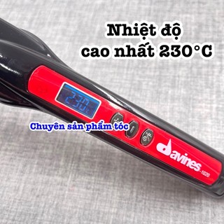 ✅Super - Máy duỗi tóc cao cấp bản trung 3,5cm không màn hình hiển thị đèn LED hiệu suất nhiệt độ ổn định