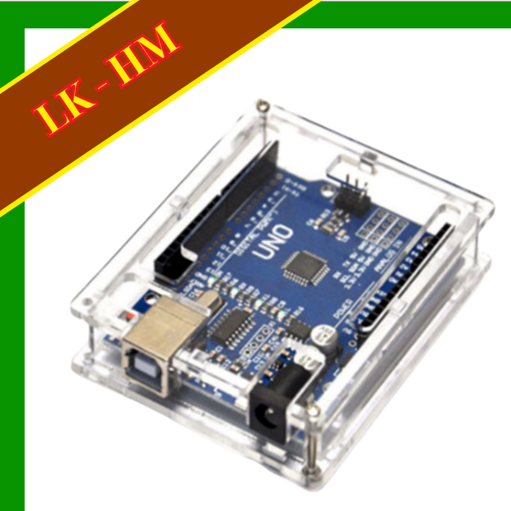 Vỏ mica bảo vệ Arduino UNO R3 - Vỏ Bảo Vệ Uno R3 tự ráp