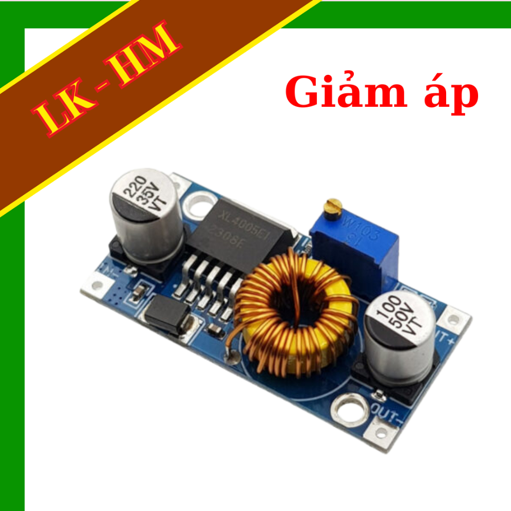 Mạch Giảm Áp - Mạch Hạ Áp - DC XL4005 (5A)