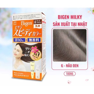 KENI IGOOD - Thuốc nhuộm tóc phủ bạc Bigen Nhật Bản (loại thường và loại Speedy Color Milky)