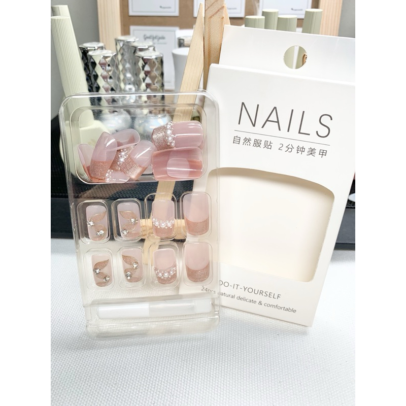 (Ảnh thật) 24 móng giả hàng chuẩn mã R05