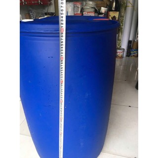 Thùng phi 220 Lít nắp liền, sạch , mới 95%