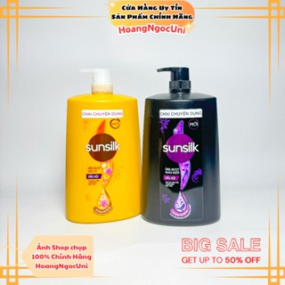 Dầu gội Sunsilk 1.4kg chai vòi mềm mượt diệu kì và óng mượt rạng ngời chính hãng Unilever
