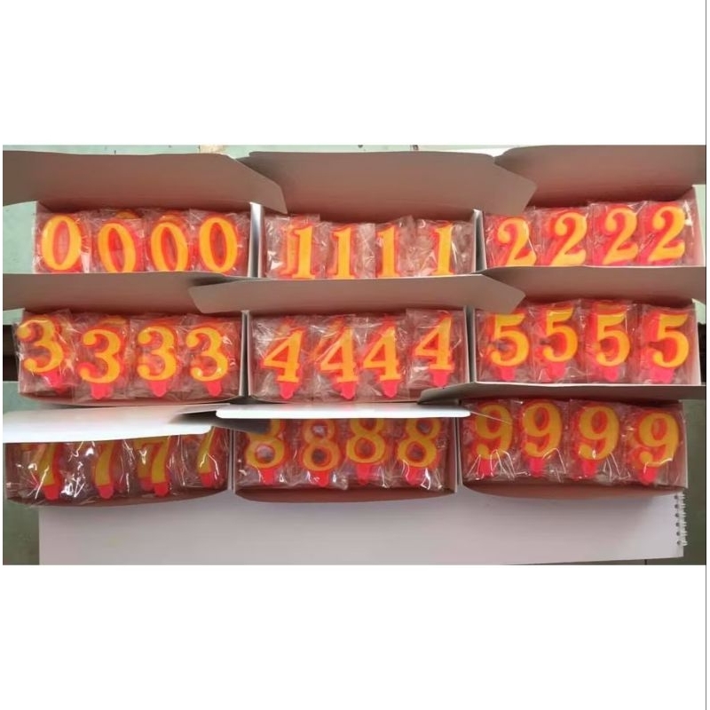Combo 10 hộp nến số sinh nhật