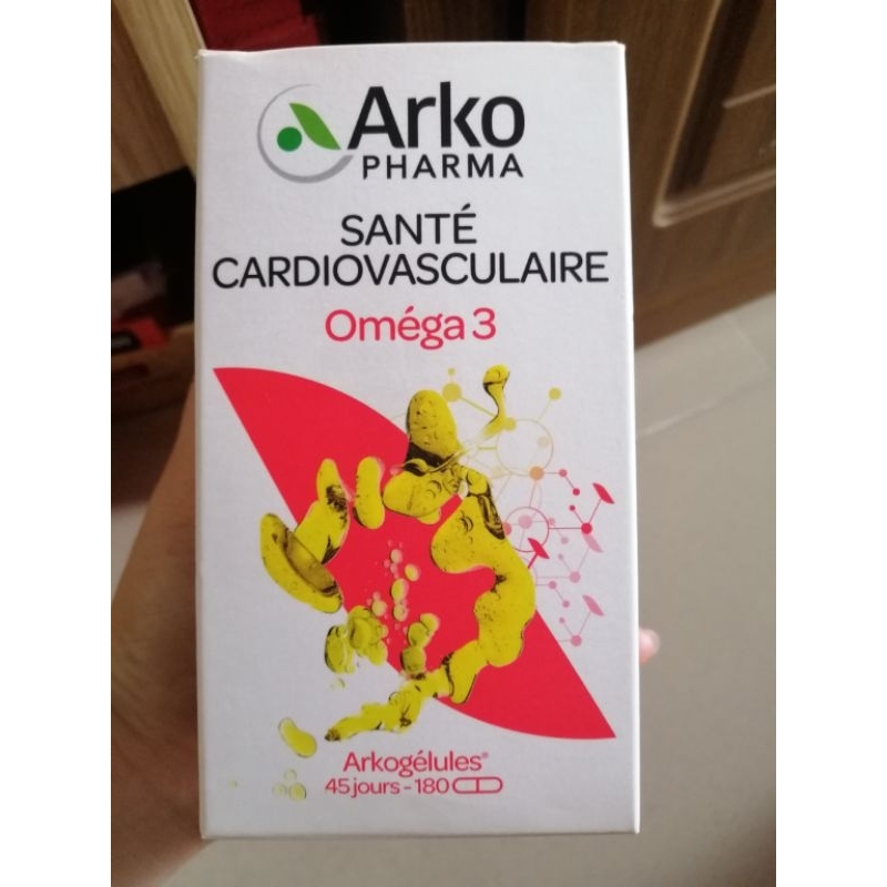 Bill Pháp - Omega 3 Arkopharma 180 viên