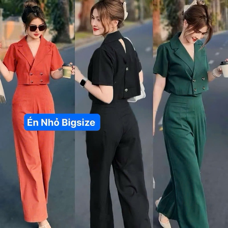 Thời Trang Bigsize - Set Bộ Croptop Dài Bigsize Xinh Thiết Kế Dự Tiệc Nữ Cao Cấp Xinh Đẹp Sang Trọng