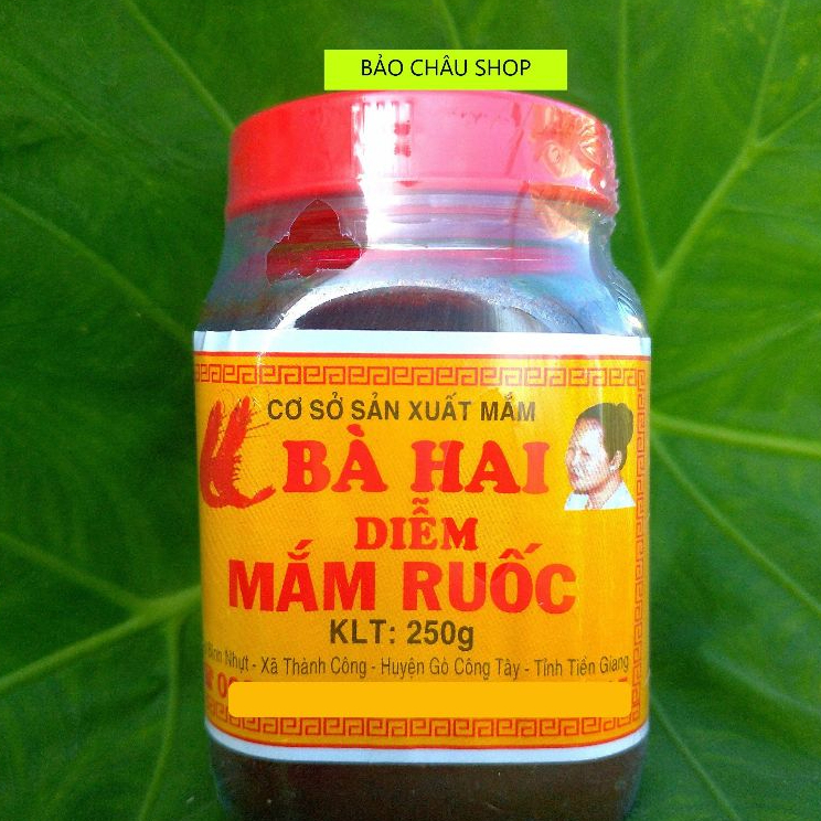 MẮM RUỐC BÀ HAI GÒ CÔNG (DIỄM) - 250G/HỦ
