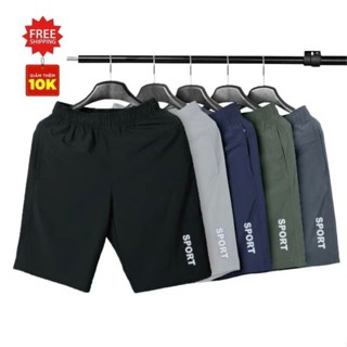 Combo 5 quần short nam Spost chất liệu gió lụa thoáng mát