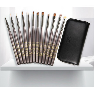 cọ dingxi set 12 cây kèm bóp đựng cọ