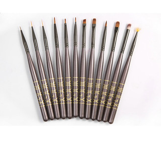 cọ dingxi set 12 cây kèm bóp đựng cọ