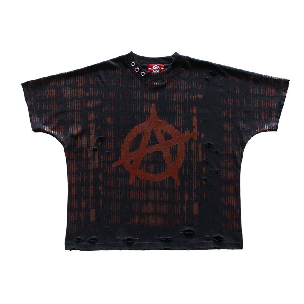 Áo Thun Boxy Custom Nam/Nữ Cotton 280gsm "ST3" TRAPPER CLUB
