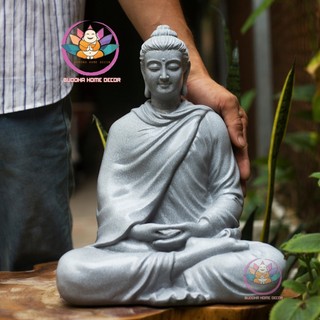 Tượng thích ca 35 cm màu trắng