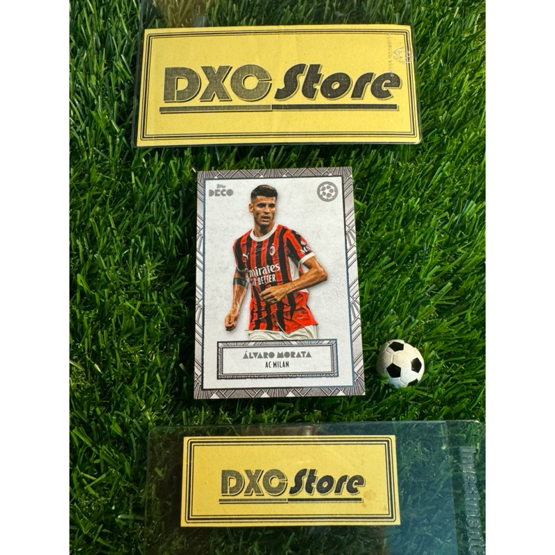 [ CHÍNH HÃNG ] - TOPPS DECO 2025 - ALVARO MORATA (AC MILAN)