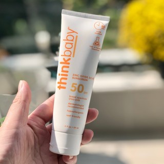 Kem chống nắng Thinkbaby SPF 50+ an toàn cho phụ nữ mang thai