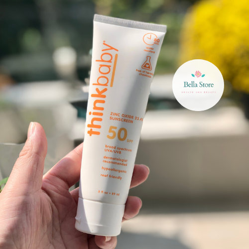 Kem chống nắng Thinkbaby SPF 50+ an toàn cho phụ nữ mang thai