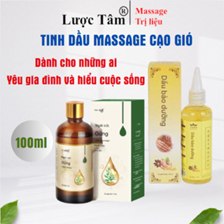 Tinh dầu gừng LƯỢC TÂM chiết xuất thảo mộc tự nhiên tinh massage dưỡng da spa