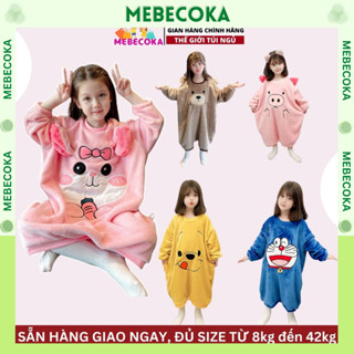 Túi ngủ cho bé TRAI bé GÁI từ 1 đến 10 tuổi nhiều họa tiết, chất liệu lông xù HÀNG LOẠI 1