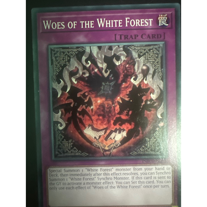 bài yugioh: woes of the white forest