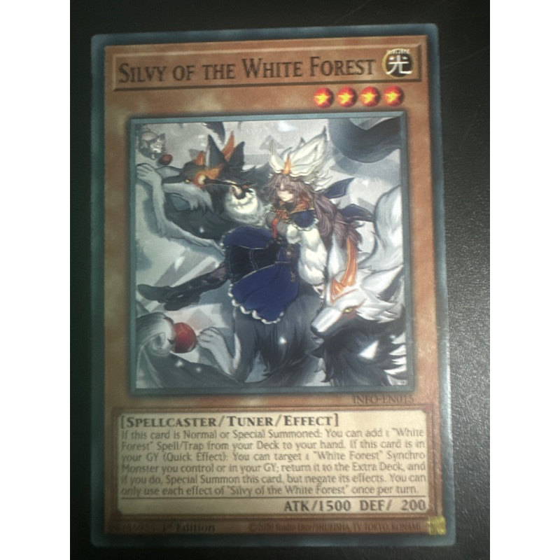 bài yugioh: silvy of the white forest