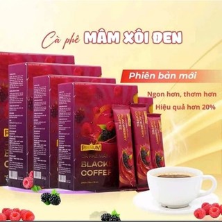 *Hộp 15 Gói Chính Hãng* Cà Phê Mâm Xôi Giảm Cân Raspbeery Coffe Hộp 15 gói
