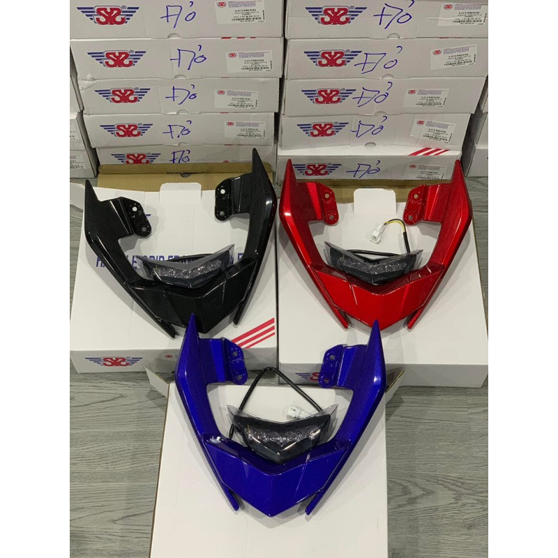 Bộ Cảng + Đèn Exciter LC135 V6 Malaysia SYS