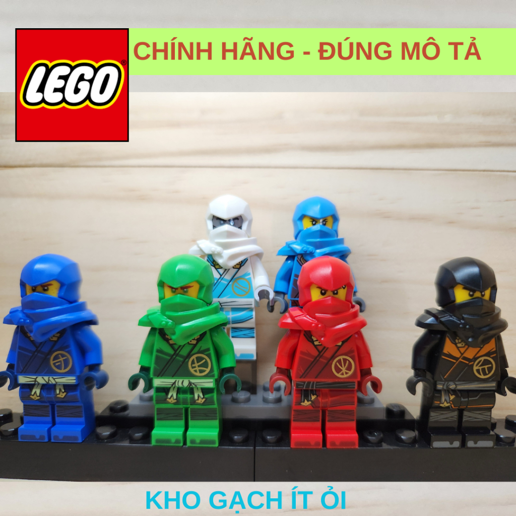 LEGO NINJAGO - Full team Dragon rising 1 like new