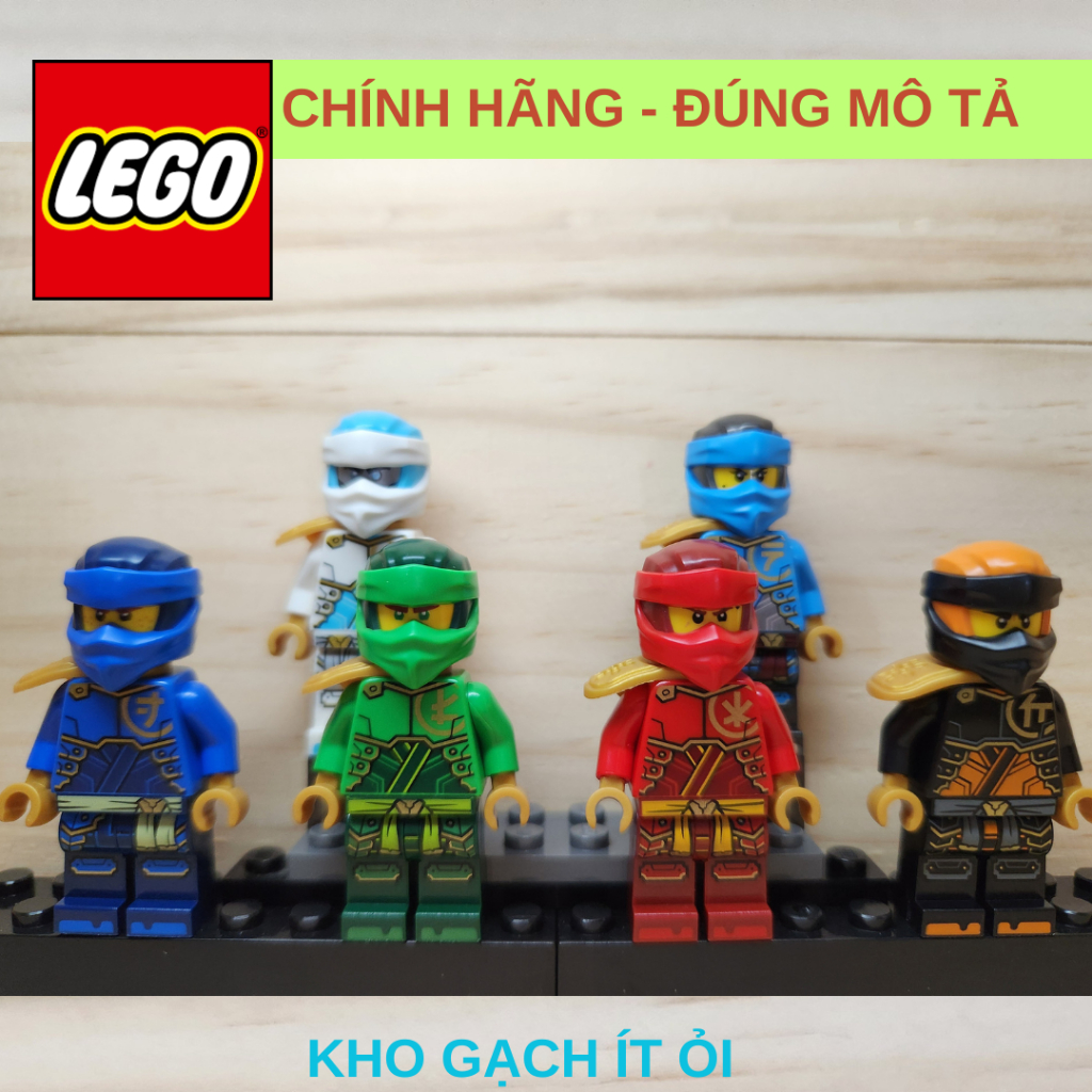 LEGO NINJAGO - Full team Dragon rising 2 like new