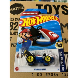  LeHuong Diecast - Xe mô hình Hot Wheels Mario Kart  Mario Standard Kart  Case A 2025 