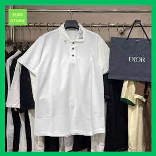 Áo Polo Nam Cổ Bẻ CD Cotton Gai Cá Sấu Thân Trơn Phối Cổ Dệt Chữ Kí Phối Tag Ong Bạc .Áo Cộc Tay Siêu Cấp Cho Boy Phố G7