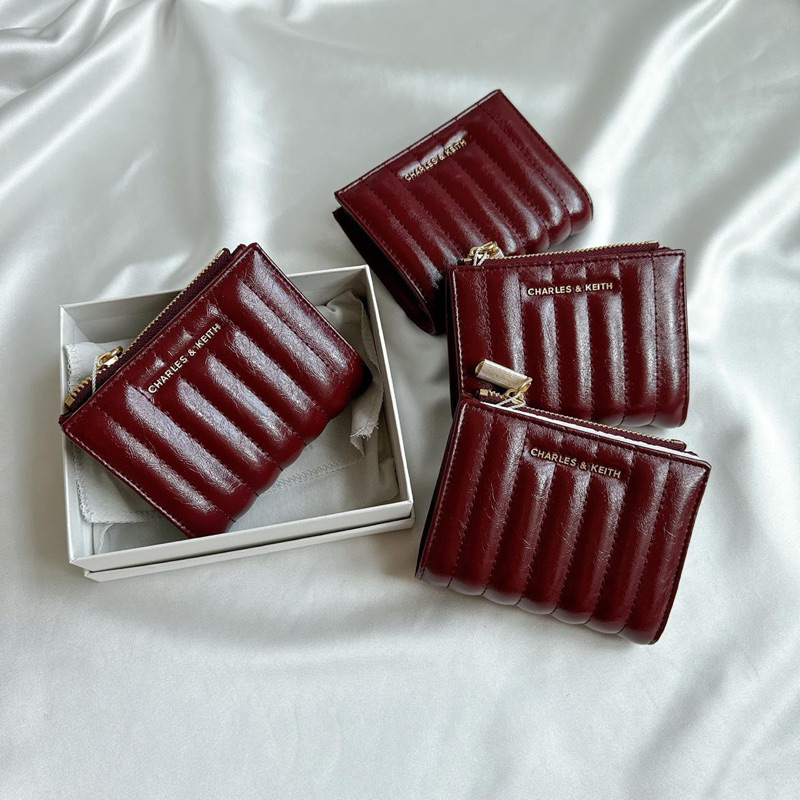 [ Auth- Sing] Ví gập mini 「C.h.a.r.l.e.s and K.e.i.t.h」(10681159)