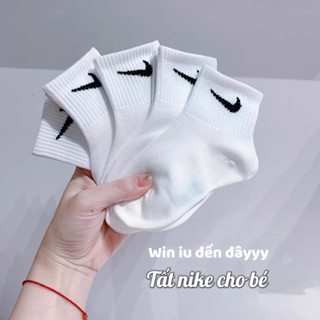 Tất nike hàng QC chất đẹp cho bé 🖤