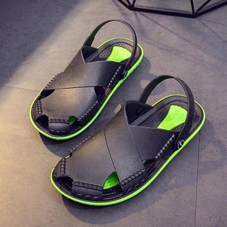 HOT HÈ 2025 Giày Sandal Cao Su Nhiệt Độ Việt Nam Nam Du Lịch Ngoài Trời Chống Trơn Trượt