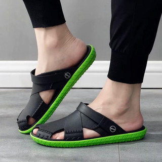 HOT HÈ 2025 Giày Sandal Cao Su Nhiệt Độ Việt Nam Nam Du Lịch Ngoài Trời Chống Trơn Trượt
