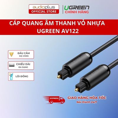 Cáp quang âm thanh vỏ nhựa UGREEN AV122 - Chống ăn mòn - An toàn - Bền bỉ - Chính hãng