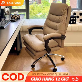 Ghế Giám Đốc Massage Ghế Văn Phòng Chân Xoay Có Gác Chân - Bảo Hành 1 Năm