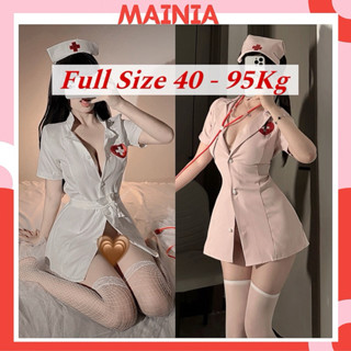 Set Váy Cosplay Cô Y Tá MAINIA STORE
