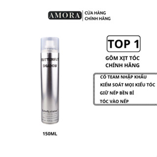 Gôm Xịt Tóc BUTTER SHADOW Gôm Bạc 150ml Tạo Kiểu Giữ nếp Tóc Nam Nữ