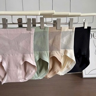  Sét 5-10 quần lót Nữ cottong cạp cao Chữ X co giãn 4 chiều ôm gen bụng đáy 2 lớp kháng khuẩn 